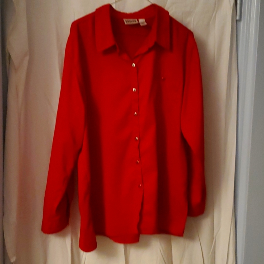 Chico's faux suede big shirt